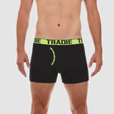 Black with Fluro Yellow